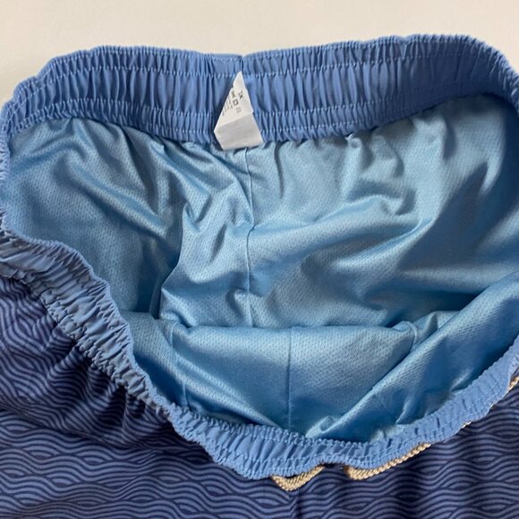 Fair Harbor Bayberry Blue Wave Swim Trunks Men's XL Lined Waves Shorts Suit - Picture 7 of 13
